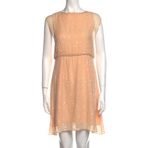 Alice + Olivia Silk Beaded Mini Dress - XS 0/2